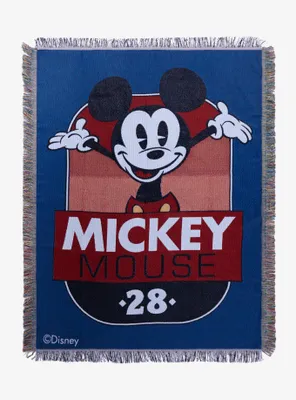 Disney Mickey Mouse Classic Tapestry Throw