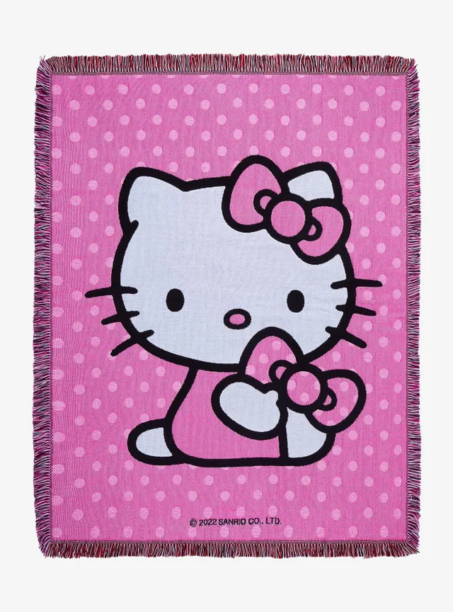 Lids Hello Kitty The Northwest Group Keroppi 46'' x 60'' Woven Tapestry  Throw Blanket