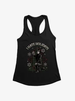 Wednesday I Hate Holidays Womens Tank Top