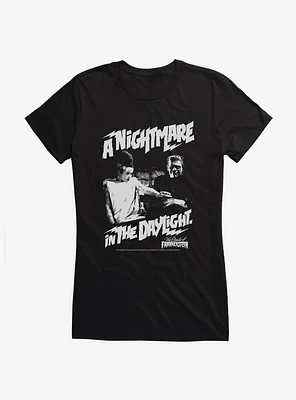 The Bride Of Frankenstein A Nightmare Daylight Girls T-Shirt