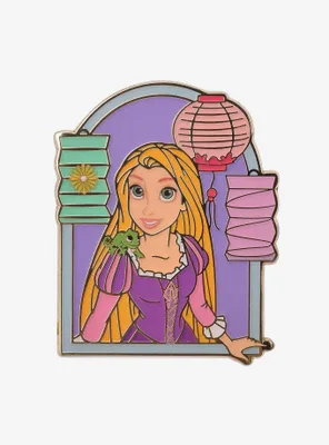 Disney Tangled Rapunzel and Pascal Balcony Enamel Pin — BoxLunch Exclusive