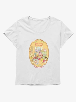 Strawberry Shortcake Baked With Love Girls T-Shirt Plus