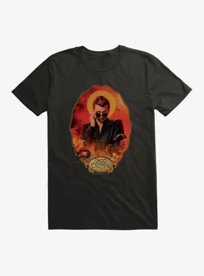 Good Omens Crowley Portrait T-Shirt