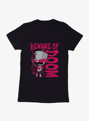 Invader Zim Beware Of Doom Womens T-Shirt