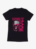 Invader Zim Beware Of Doom Womens T-Shirt