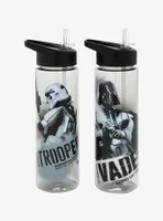 Star Wars Darth Vader and Stormtrooper Water Bottle Set