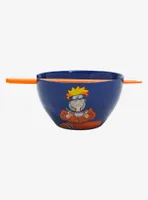 Naruto Shippuden Naruto Eating Portrait Ramen Bowl with Chopsticks