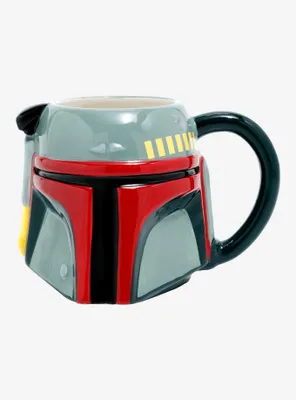 Star Wars Boba Fett Helmet Figural Mug