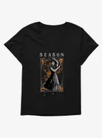Wednesday Season Of The Dead Womens T-Shirt Plus