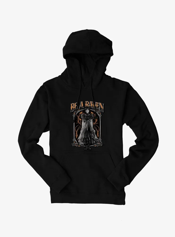 Wednesday Be A Raven Hoodie
