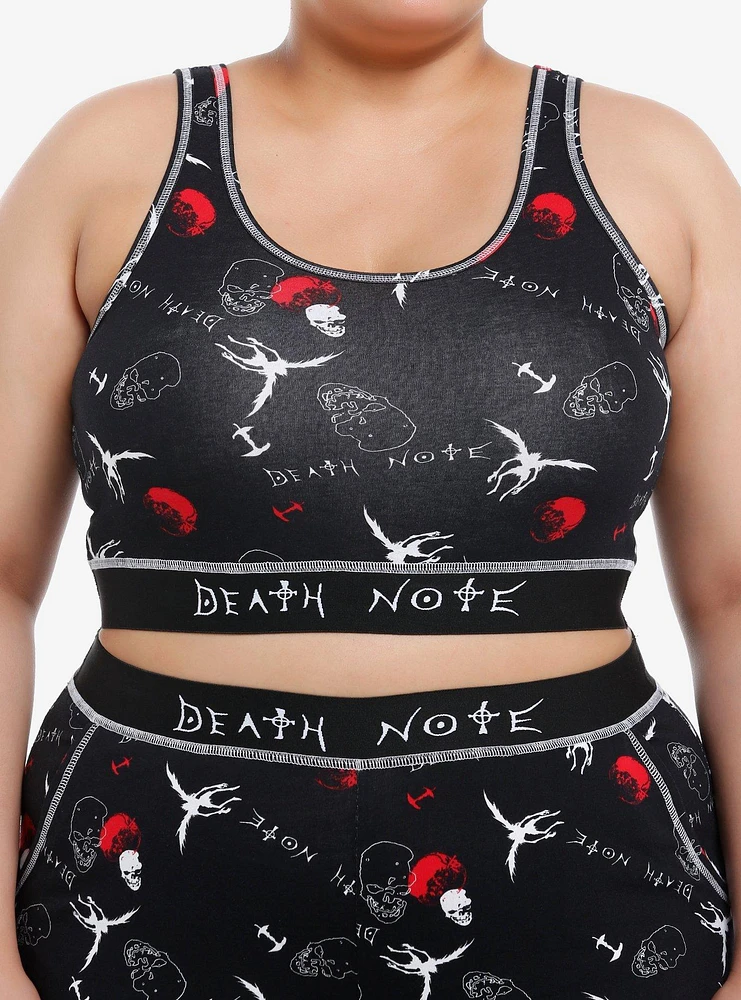 Death Note Ryuk Lounge Girls Crop Tank Top Plus