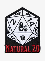 Dungeons & Dragons Natural 20 Dice Patch