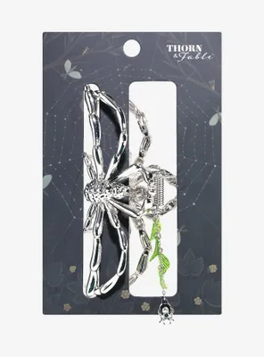 Thorn & Fable Spider Leaf Claw Hair Clip