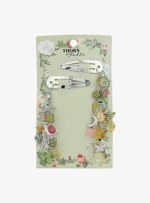 Thorn & Fable Cottage Bead Chain Hair Clip Set