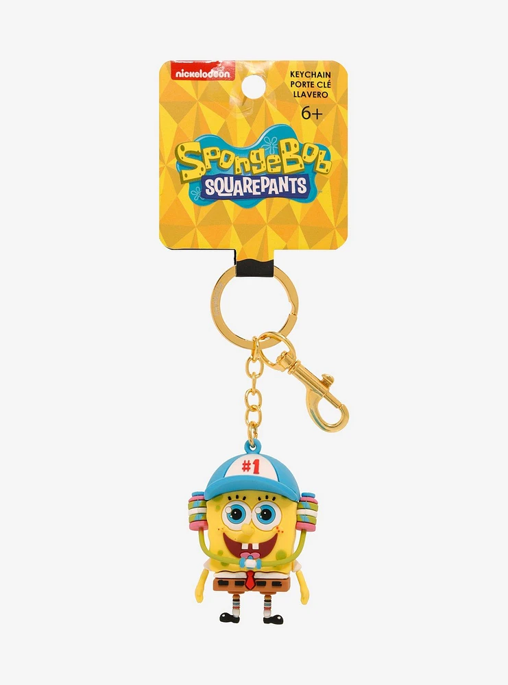 Loungefly SpongeBob SquarePants Ball Cap 3D Keychain — BoxLunch Exclusive