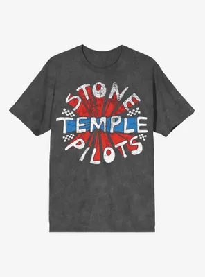 Stone Temple Pilots Checkered Flag T-Shirt