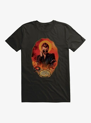 Good Omens Crowley Portrait T-Shirt