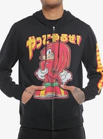 Sonic The Hedgehog Knuckles Vintage Japanese Hoodie