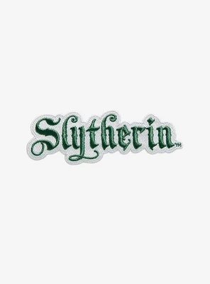 Harry Potter Slytherin Name Patch