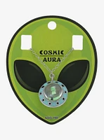 Cosmic Aura 3D UFO Necklace