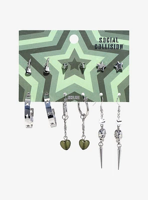 Social Collision® Rockstar Grunge Earring Set