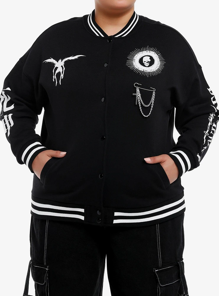 Death Note Ryuk Girls Varsity Jacket Plus