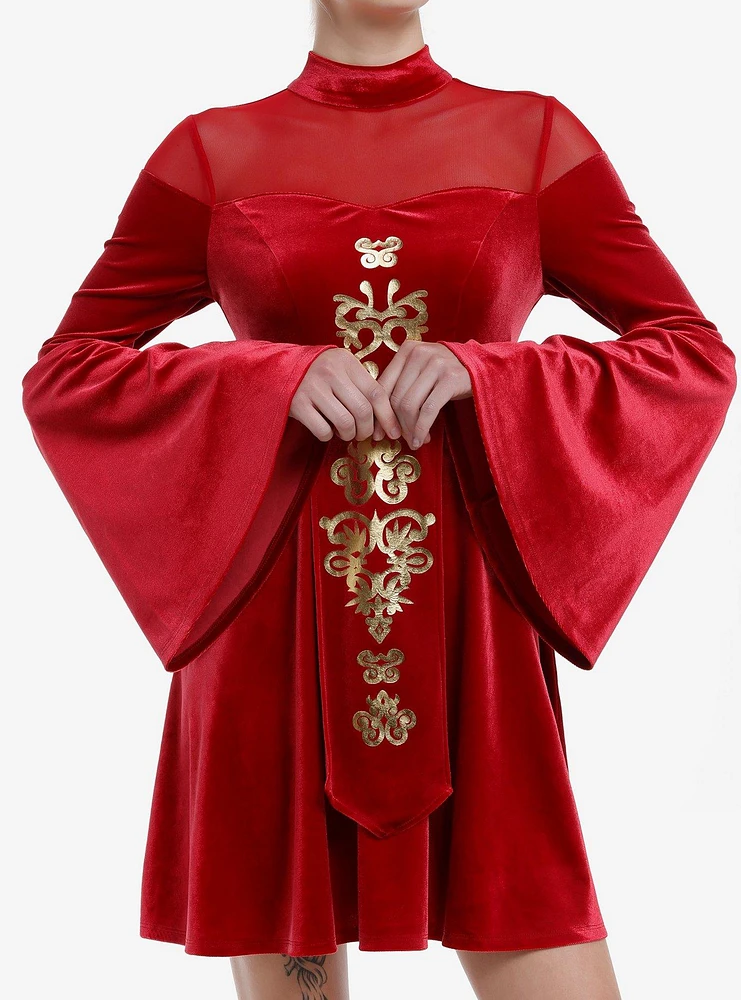 Her Universe Star Wars Queen Padme Amidala Velvet Dress