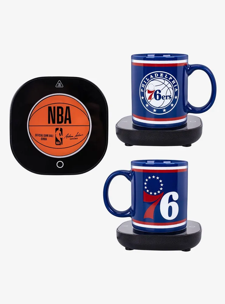 NBA Philadelphia 76ers Logo Mug Warmer with Mug