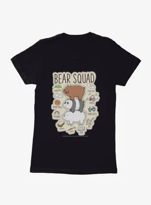 We Bare Bears Bear Squad Womens T-Shirt
