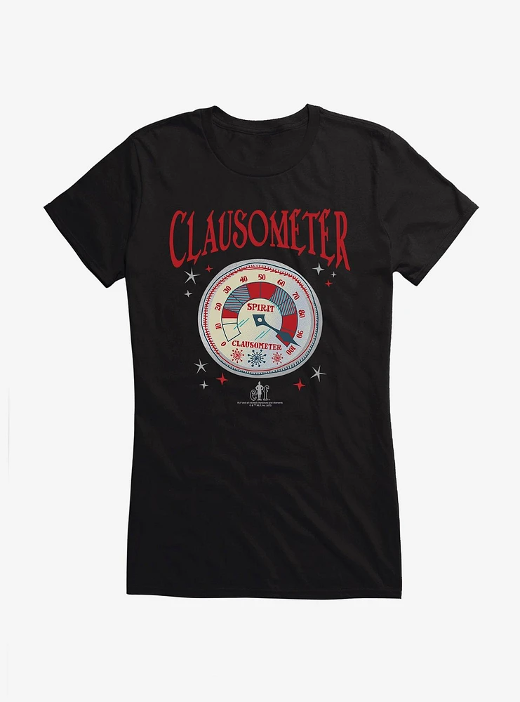 Elf Clausometer Girls T-Shirt