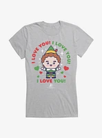 Elf I Love You! Girls T-Shirt