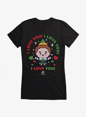Elf I Love You! Girls T-Shirt
