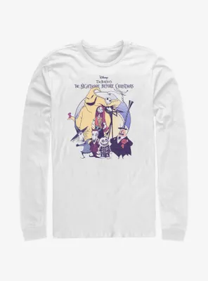 Disney The Nightmare Before Christmas Scary Squad Long-Sleeve T-Shirt