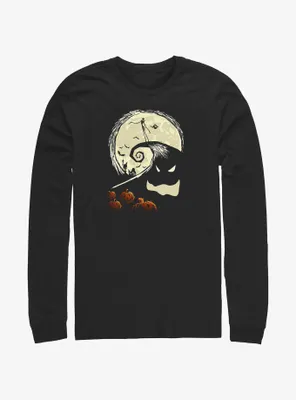 Disney The Nightmare Before Christmas Jack On Pumpkin Hill Long-Sleeve T-Shirt