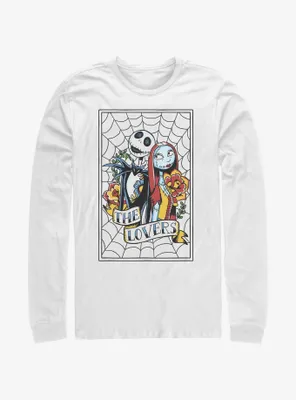 Disney The Nightmare Before Christmas Jack and Sally Lovers Long-Sleeve T-Shirt