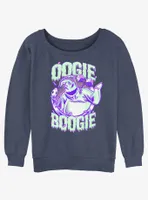 Disney The Nightmare Before Christmas Oogie Boogie Dice Womens Slouchy Sweatshirt