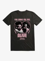 The Bride Of Frankenstein You Make Me Feel Alive T-Shirt