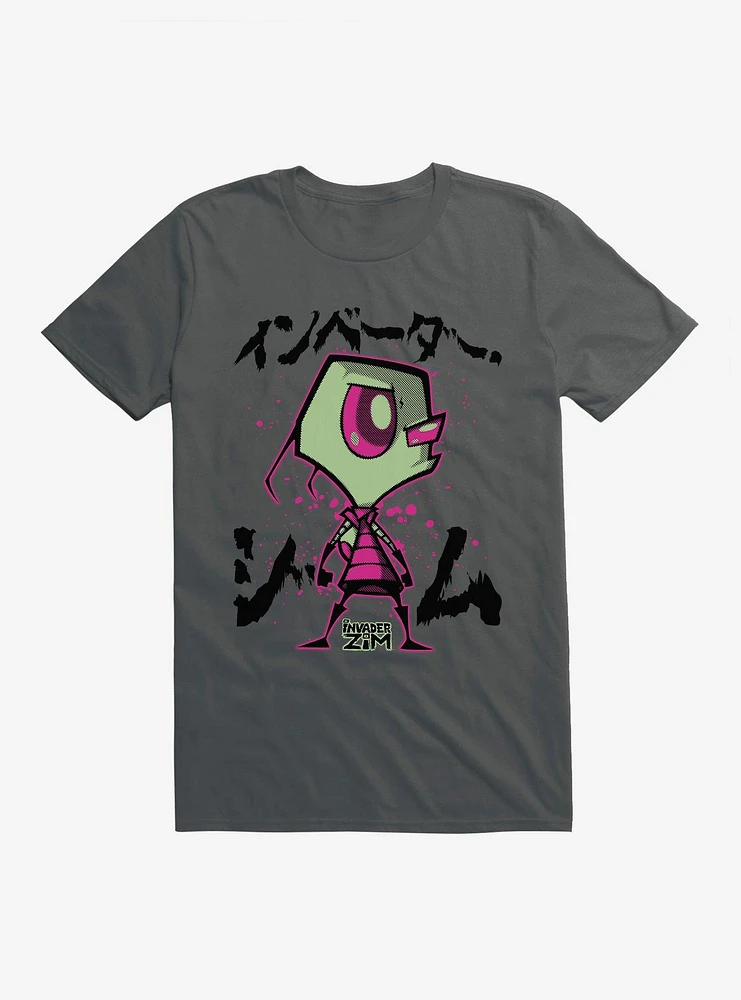 Invader Zim Pink Splatter T-Shirt