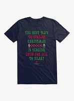 Elf The Best Way To Spread Christmas Cheer T-Shirt