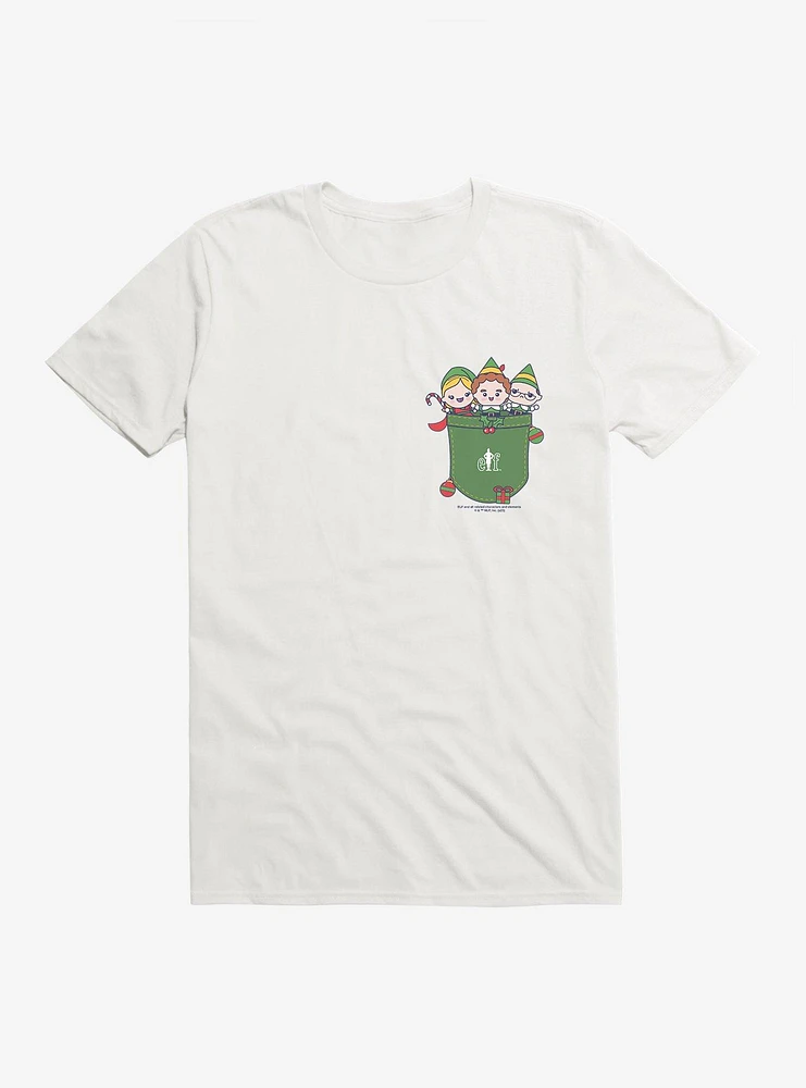 Elf Faux Pocket Elves T-Shirt