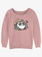 Disney The Nightmare Before Christmas Death Valley Jack Girls Slouchy Sweatshirt