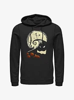 Disney The Nightmare Before Christmas Jack On Pumpkin Hill Hoodie