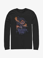 Disney The Nightmare Before Christmas Pumpkin King Flames Long-Sleeve T-Shirt