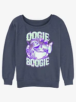 Disney The Nightmare Before Christmas Oogie Boogie Dice Girls Slouchy Sweatshirt