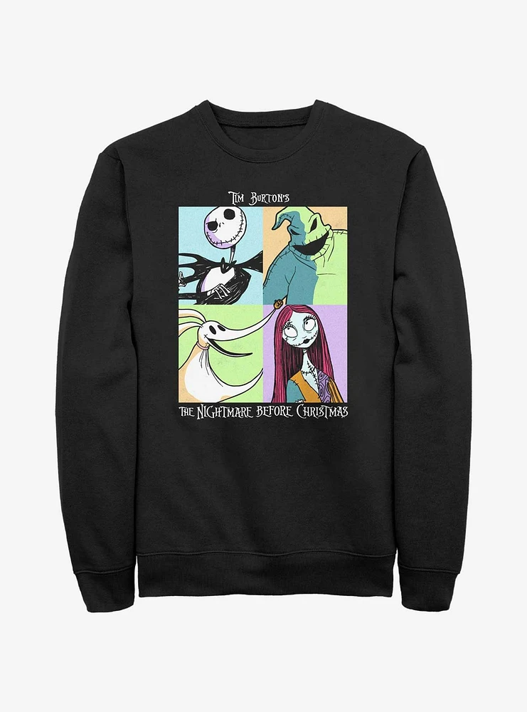 Disney The Nightmare Before Christmas Scream Team Sweatshirt