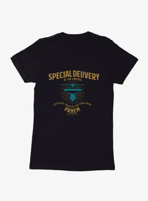 Hunger Games: The Ballad Of Songbirds And Snakes Drone Special Delivery Womens T-Shirt