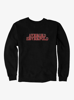 Avenged Sevenfold Red Logo Sweatshirt