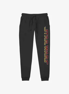 Star Wars Retro Lined Logo Jogger Sweatpants