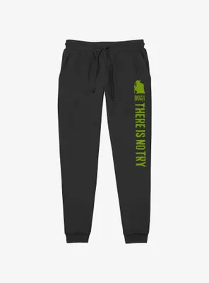 Star Wars Yoda There Is Not Try Jogger Sweatpants