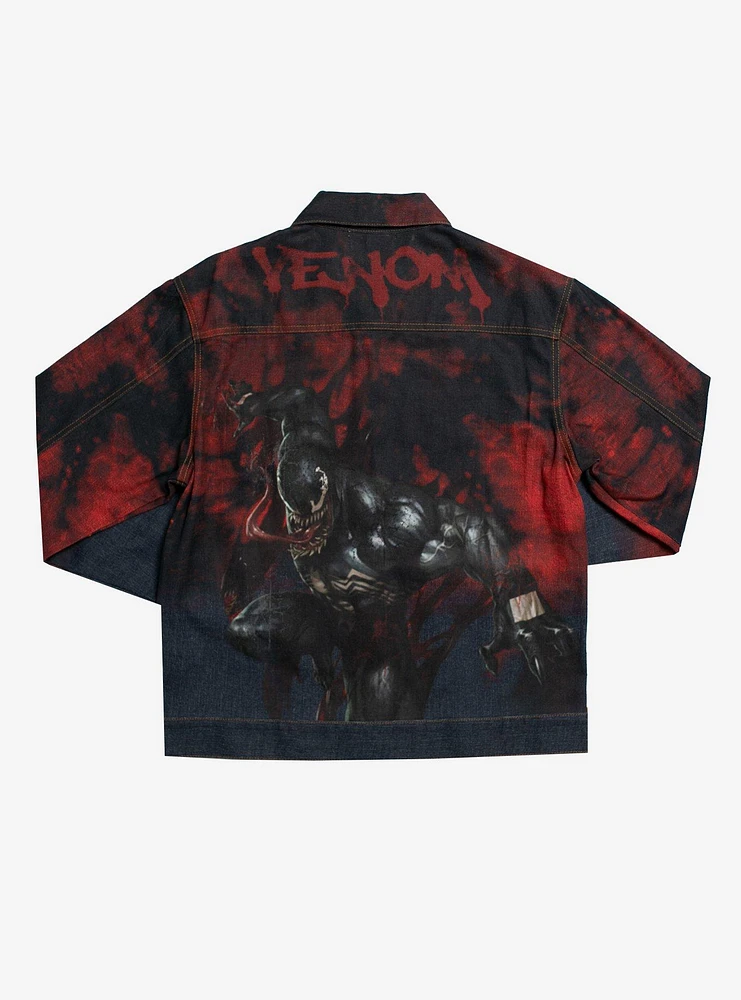 Marvel Venom Denim Jacket